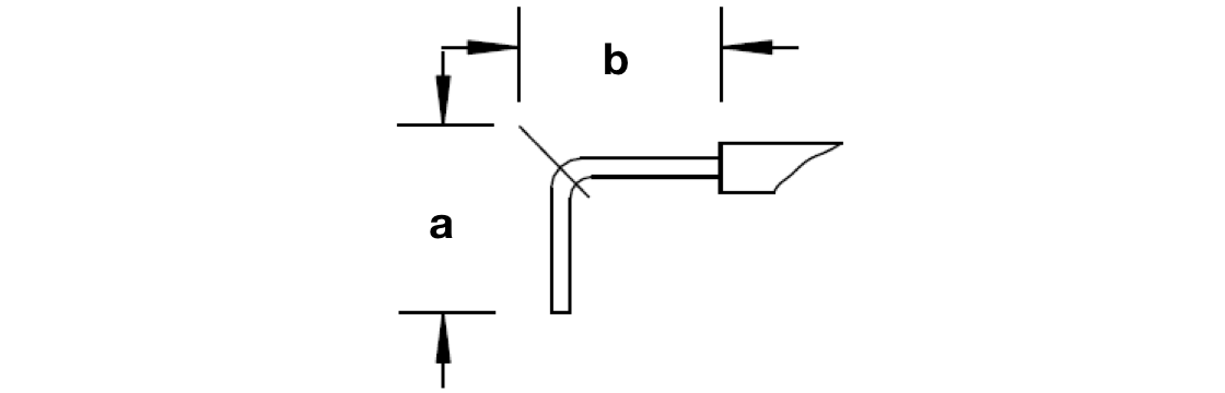 Bend in Probe